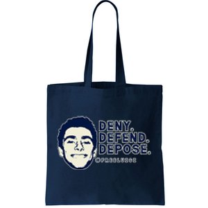 Deny Defend Depose Resistance Tote Bag