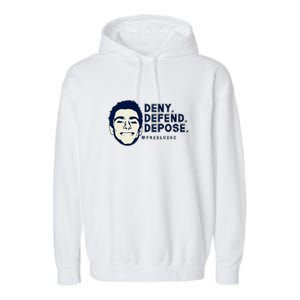 Deny Defend Depose Resistance Garment-Dyed Fleece Hoodie