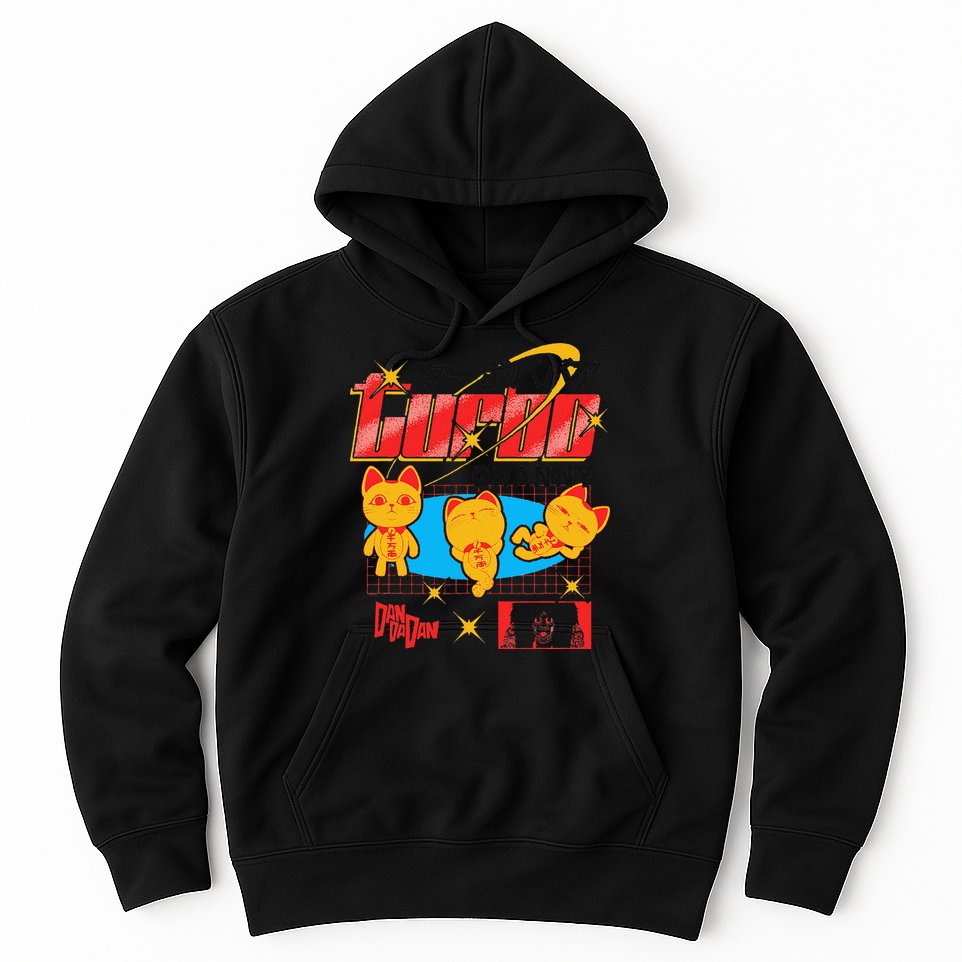 Dan Da Dan Turbo Granny Ghost Alien Anime Gift Hoodie