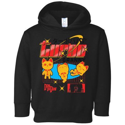 Dan Da Dan Turbo Granny Ghost Alien Anime Gift Toddler Hoodie