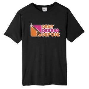 Dunkin Donuts Deny Defend Depose Tall Fusion ChromaSoft Performance T-Shirt