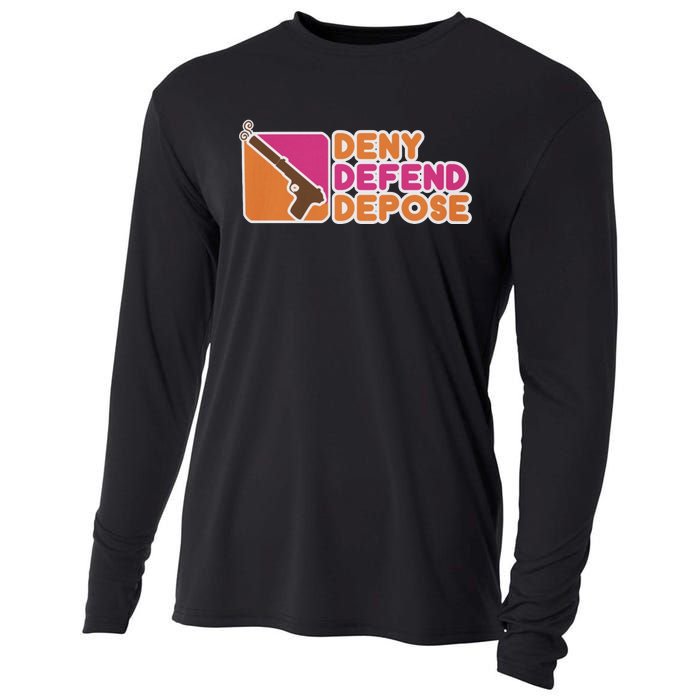 Dunkin Donuts Deny Defend Depose Cooling Performance Long Sleeve Crew