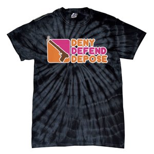 Dunkin Donuts Deny Defend Depose Tie-Dye T-Shirt