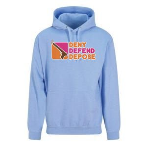 Dunkin Donuts Deny Defend Depose Unisex Surf Hoodie