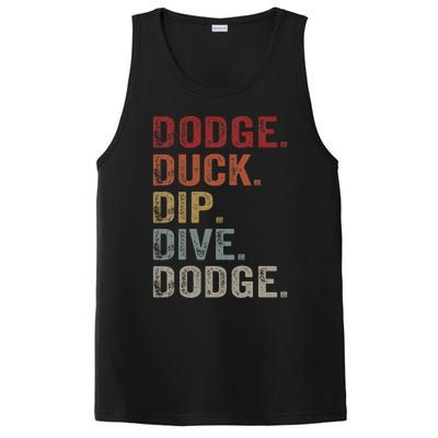 Dodge Duck Dip Dive Dodge Gaga Ball Vintage Dodgeball PosiCharge Competitor Tank