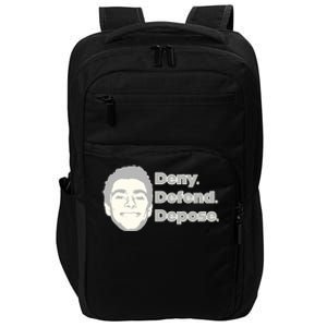 Deny Defend Depose — Free Luigi Mangione Impact Tech Backpack