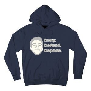 Deny Defend Depose — Free Luigi Mangione Tall Hoodie