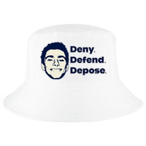 Deny Defend Depose — Free Luigi Mangione Cool Comfort Performance Bucket Hat