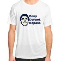 Deny Defend Depose — Free Luigi Mangione Adult ChromaSoft Performance T-Shirt