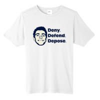 Deny Defend Depose — Free Luigi Mangione Tall Fusion ChromaSoft Performance T-Shirt