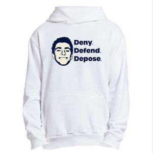 Deny Defend Depose — Free Luigi Mangione Urban Pullover Hoodie