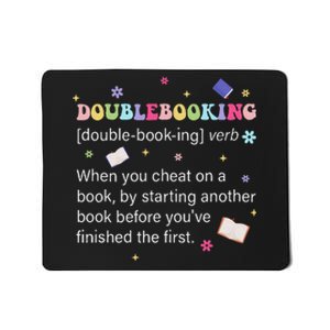 Doublebooking [Doublebooking] Double Booking Bookish Lover Mousepad