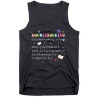 Doublebooking [Doublebooking] Double Booking Bookish Lover Tank Top