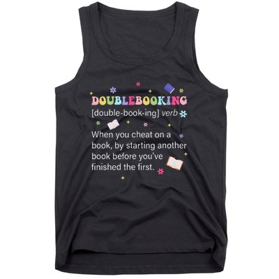 Doublebooking [Doublebooking] Double Booking Bookish Lover Tank Top