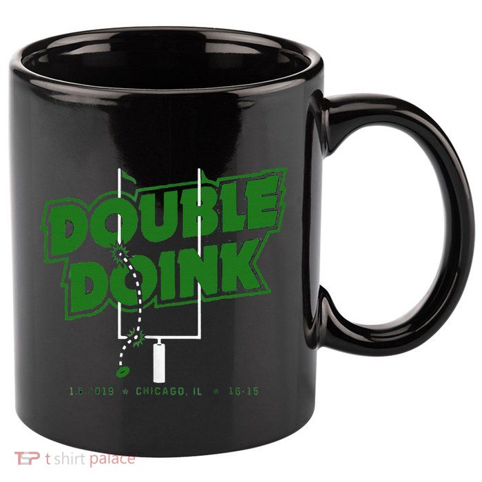 Double Doink 11oz C Handle Ceramic Mug