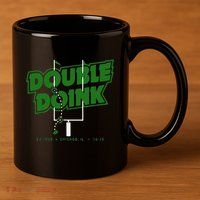 Double Doink 11oz C Handle Ceramic Mug