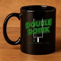 Double Doink 11oz C Handle Ceramic Mug