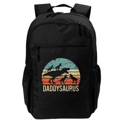 Daddy Dinosaur Daddysaurus 4 Four Gift For Father Day Backpack