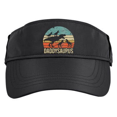 Daddy Dinosaur Daddysaurus 4 Four Gift For Father Day Adult Drive Performance Visor