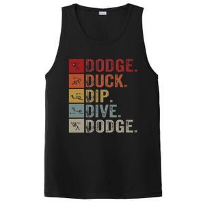 Duck Dip Dive I Ball Games I Funny Dodgeball PosiCharge Competitor Tank