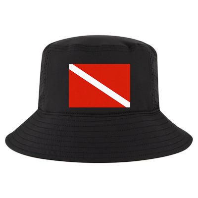 Diver Down Dive Flag Scuba Diving Flag Cool Comfort Performance Bucket Hat