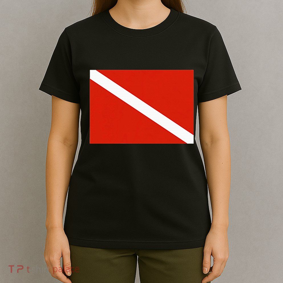 Diver Down Dive Flag Scuba Diving Flag T-Shirt