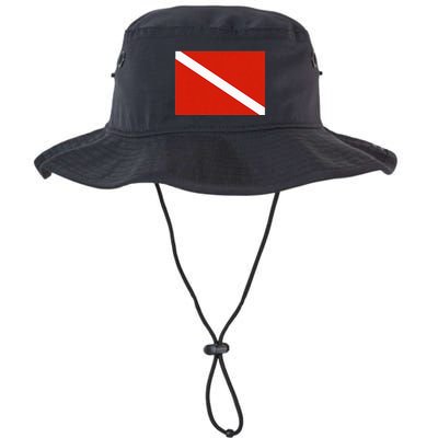 Diver Down Dive Flag Scuba Diving Flag Bucket Hat