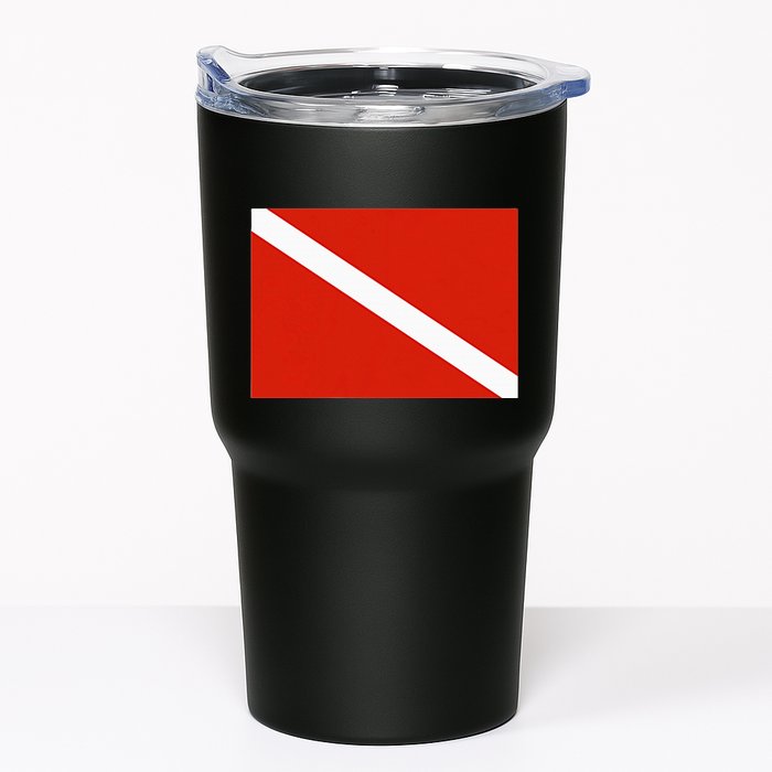 Diver Down Dive Flag Scuba Diving Flag Tumbler