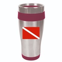 Diver Down Dive Flag Scuba Diving Flag 16oz Travel Tumbler