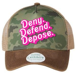 Deny Defend Depose Hot Pi Nk Doll Logo Luigi Mangione Legacy Tie Dye Trucker Hat