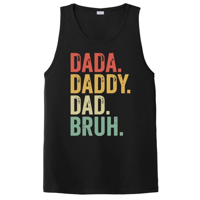 Dada Daddy Dad Bruh PosiCharge Competitor Tank