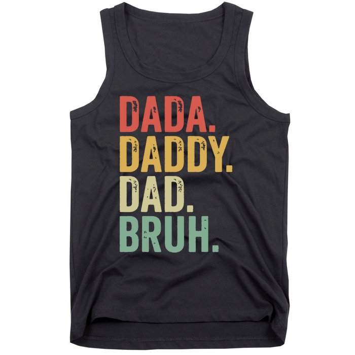 Dada Daddy Dad Bruh Tank Top