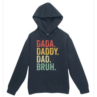 Dada Daddy Dad Bruh Urban Pullover Hoodie