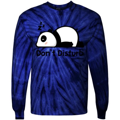 Don't Disturb Tie-Dye Long Sleeve Shirt