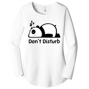 Don't Disturb Women's Perfect Tri Tunic Long Sleeve Shirt