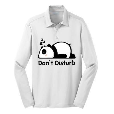 Don't Disturb Silk Touch Performance Long Sleeve Polo