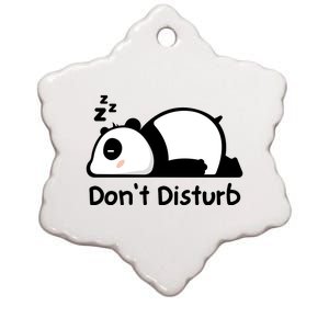 Don't Disturb Ceramic Star Ornament