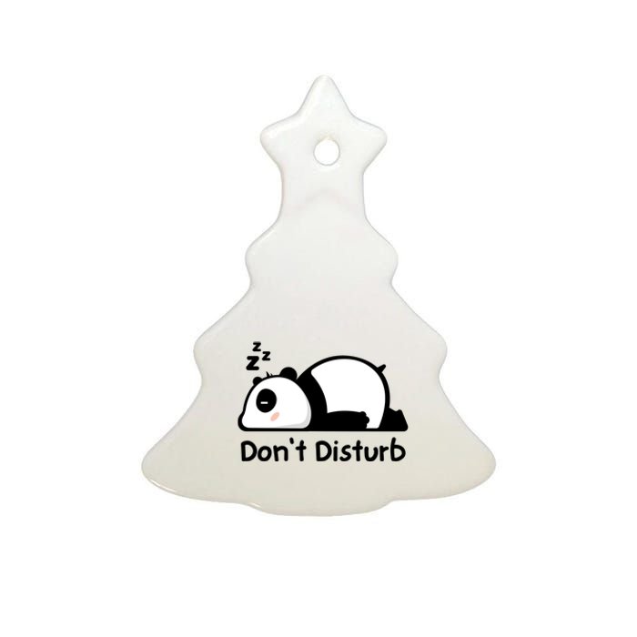 Don't Disturb Ceramic Tree Ornament