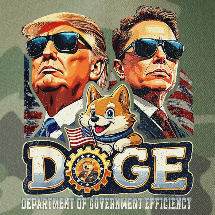 Doge D.O.G.E. Department Of Government Efficiency Legacy Tie Dye Trucker Hat