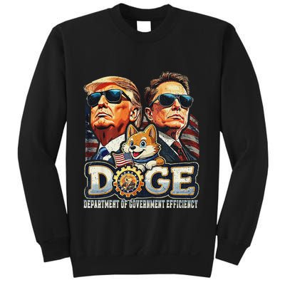Doge D.O.G.E. Department Of Government Efficiency Sweatshirt