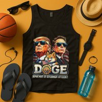 Doge D.O.G.E. Department Of Government Efficiency Tank Top