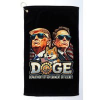 Doge D.O.G.E. Department Of Government Efficiency Golf Towel