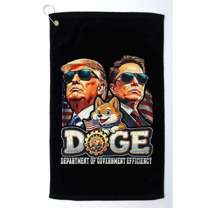 Doge D.O.G.E. Department Of Government Efficiency Golf Towel