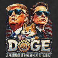 Doge D.O.G.E. Department Of Government Efficiency Golf Towel