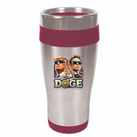 Doge D.O.G.E. Department Of Government Efficiency 16oz Travel Tumbler
