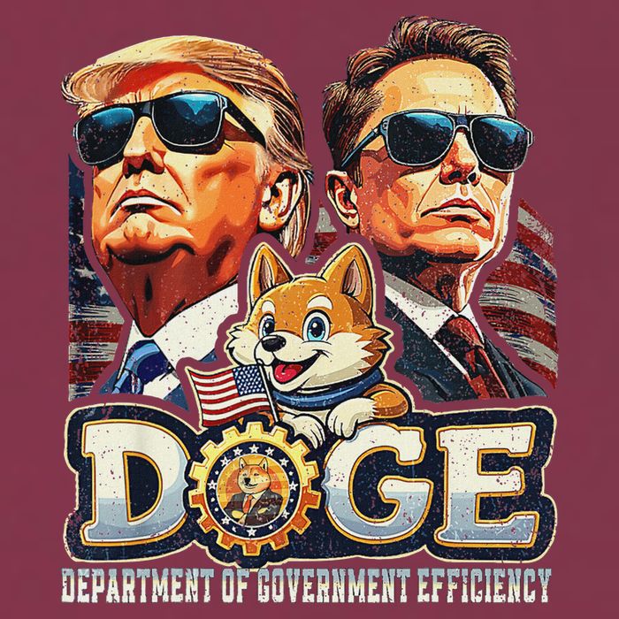 Doge D.O.G.E. Department Of Government Efficiency 16oz Travel Tumbler