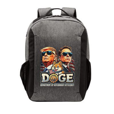 Doge D.O.G.E. Department Of Government Efficiency Vector Backpack