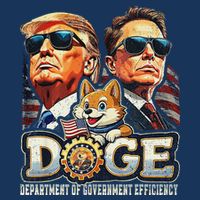 Doge D.O.G.E. Department Of Government Efficiency Infant Baby Jersey Bodysuit
