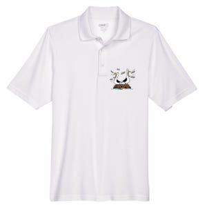 Dad Dad Dad Seagull Father Day Men's Origin Performance Pique Polo