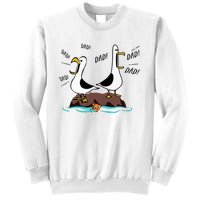 Dad Dad Dad Seagull Father Day Sweatshirt